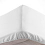Voir la diapositive 1 : Paris Prix Drap Housse Uni  Linella  160x200cm Blanc