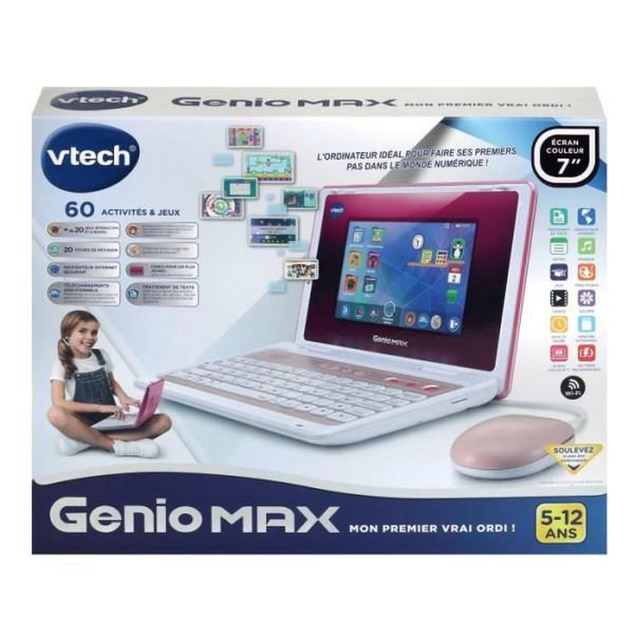 VTECH VTECH GENIO MAX ROSE (ECRAN 7)