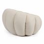 Voir la diapositive 4 : Paris Prix Fauteuil Coquillage Bouclette  Galen  92cm Beige