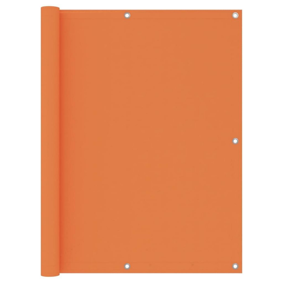 VIDAXL Ecran de balcon Orange 120x500 cm Tissu Oxford