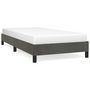 Voir la diapositive 2 : VIDAXL Cadre de lit sans matelas gris fonce 90x200 cm velours