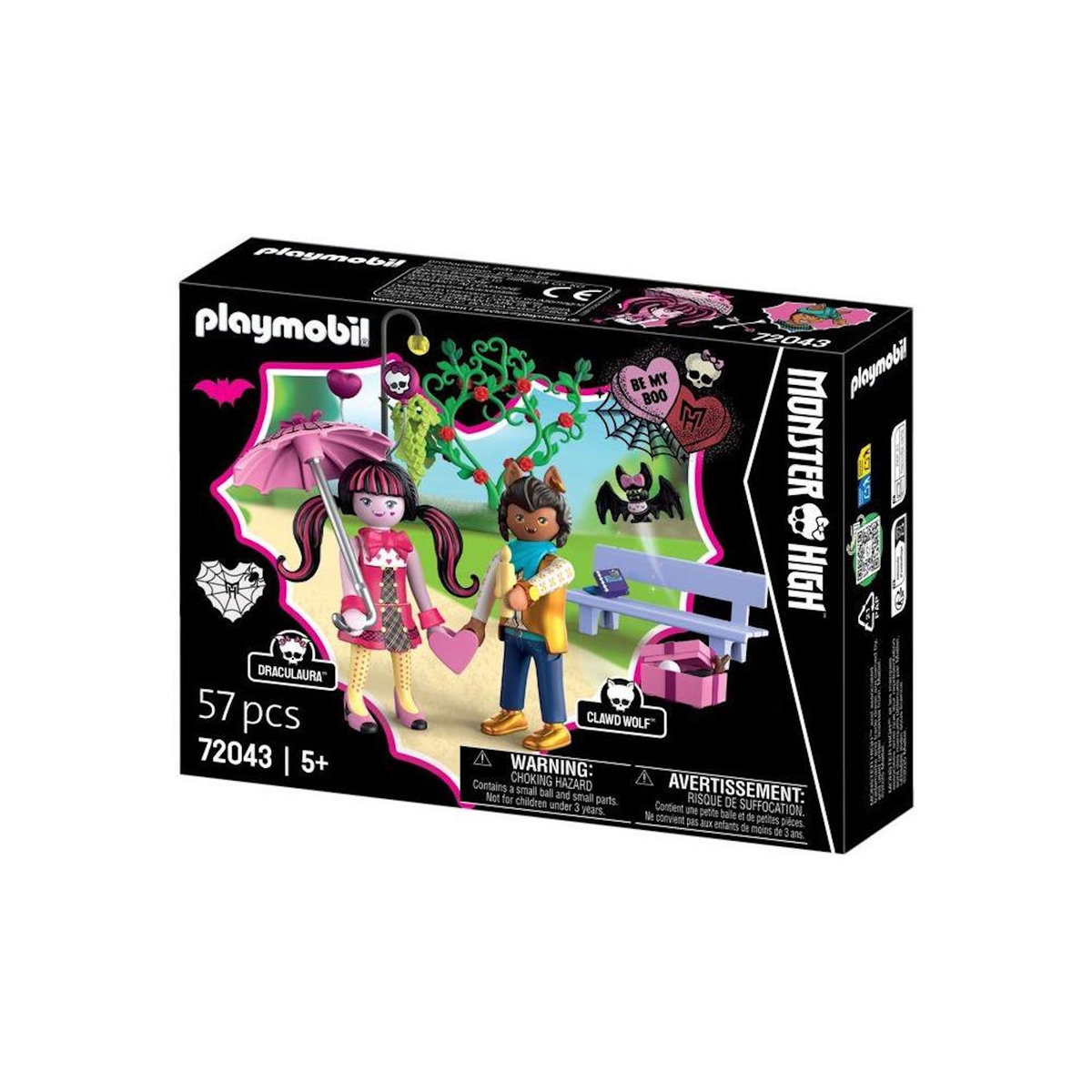 PLAYMOBIL 72043 Monster High : Rendez-vous de la Saint-Valentin