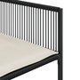 Voir la diapositive 5 : VIDAXL Ensemble a manger de jardin 13 pcs coussins noir resine tressee