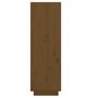 Voir la diapositive 4 : VIDAXL Armoire a chaussures marron miel 30x34x105cm bois de pin massif
