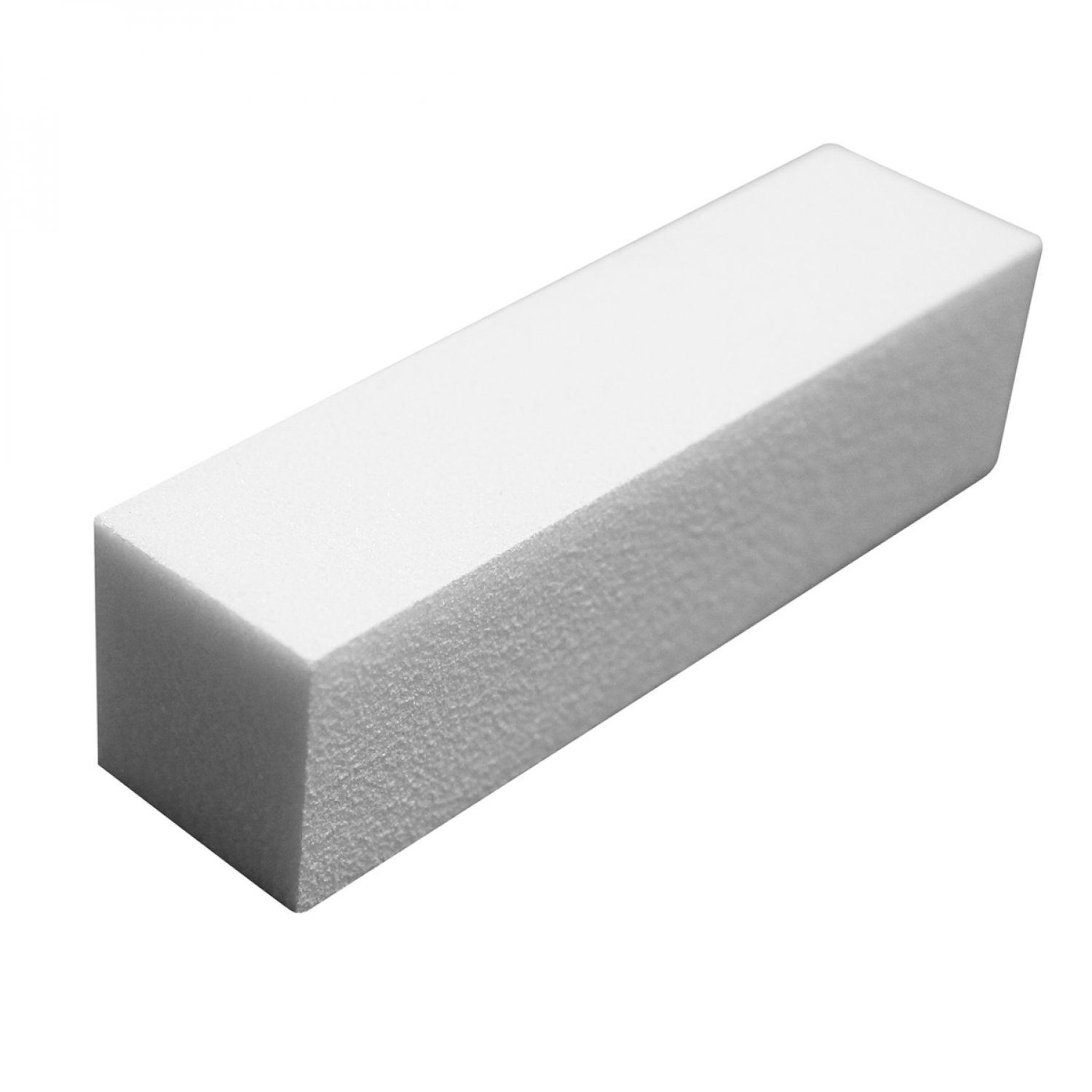 Voir la diapositive 2 : VIVEZEN Lot de 5 blocs polissoirs 4 faces 120/120 - Blanc