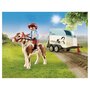 PLAYMOBIL 70511 - Country Voiture et Van pour poney 
