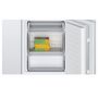 Voir la diapositive 6 : BOSCH Réfrigérateur combiné intégrable à glissières 267l blanc - KIV865SE0