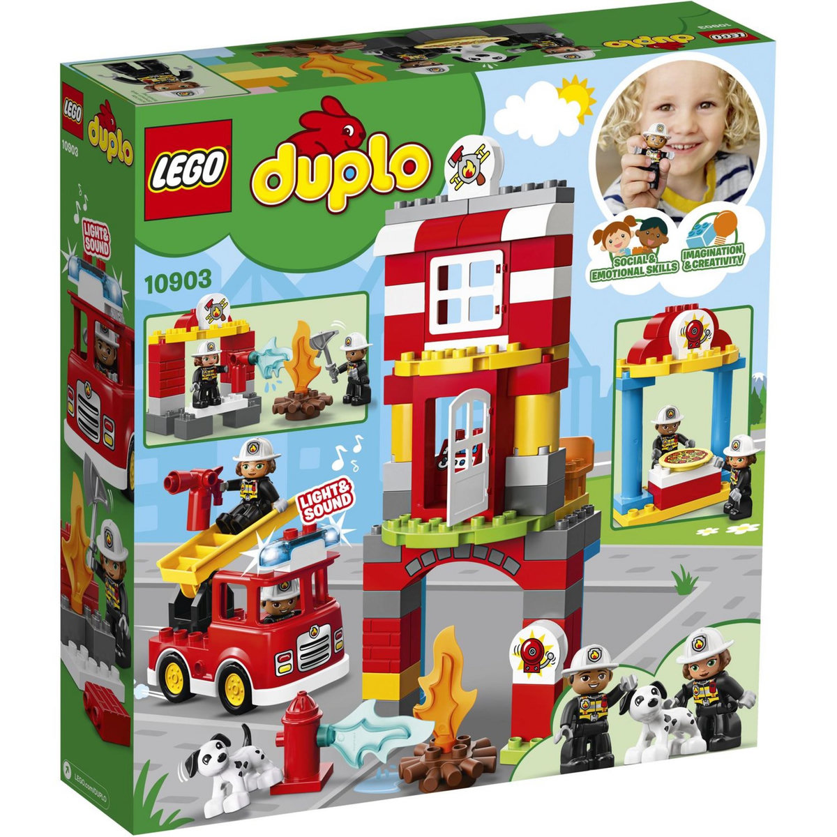 LEGO DUPLO 10903 - La caserne de pompiers