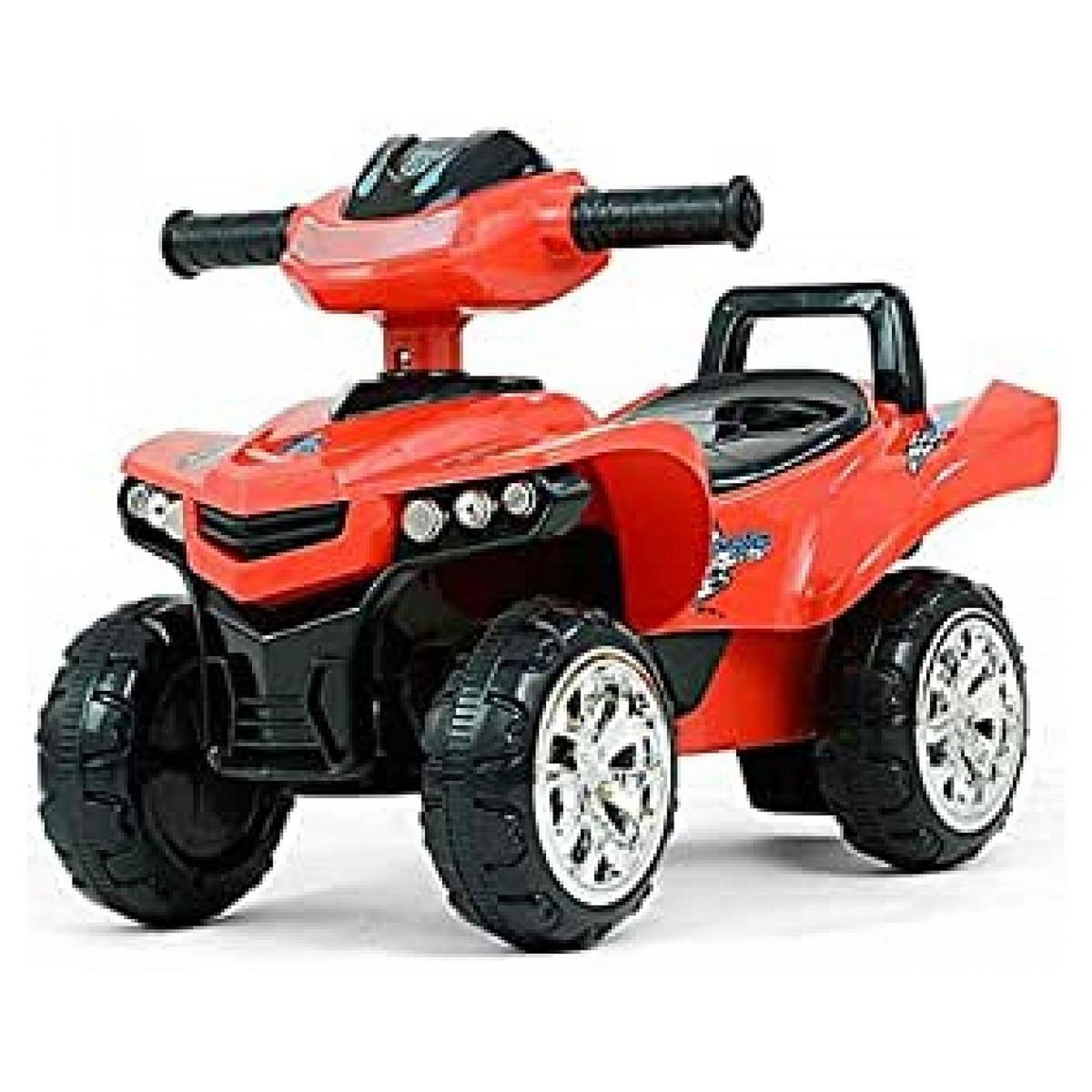 MILLY MALLY Ride On porteur Monster Rouge