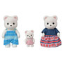 Voir la diapositive 1 : Sylvanian families 5396 - Famille Ours Polaire - Sylvanians Families