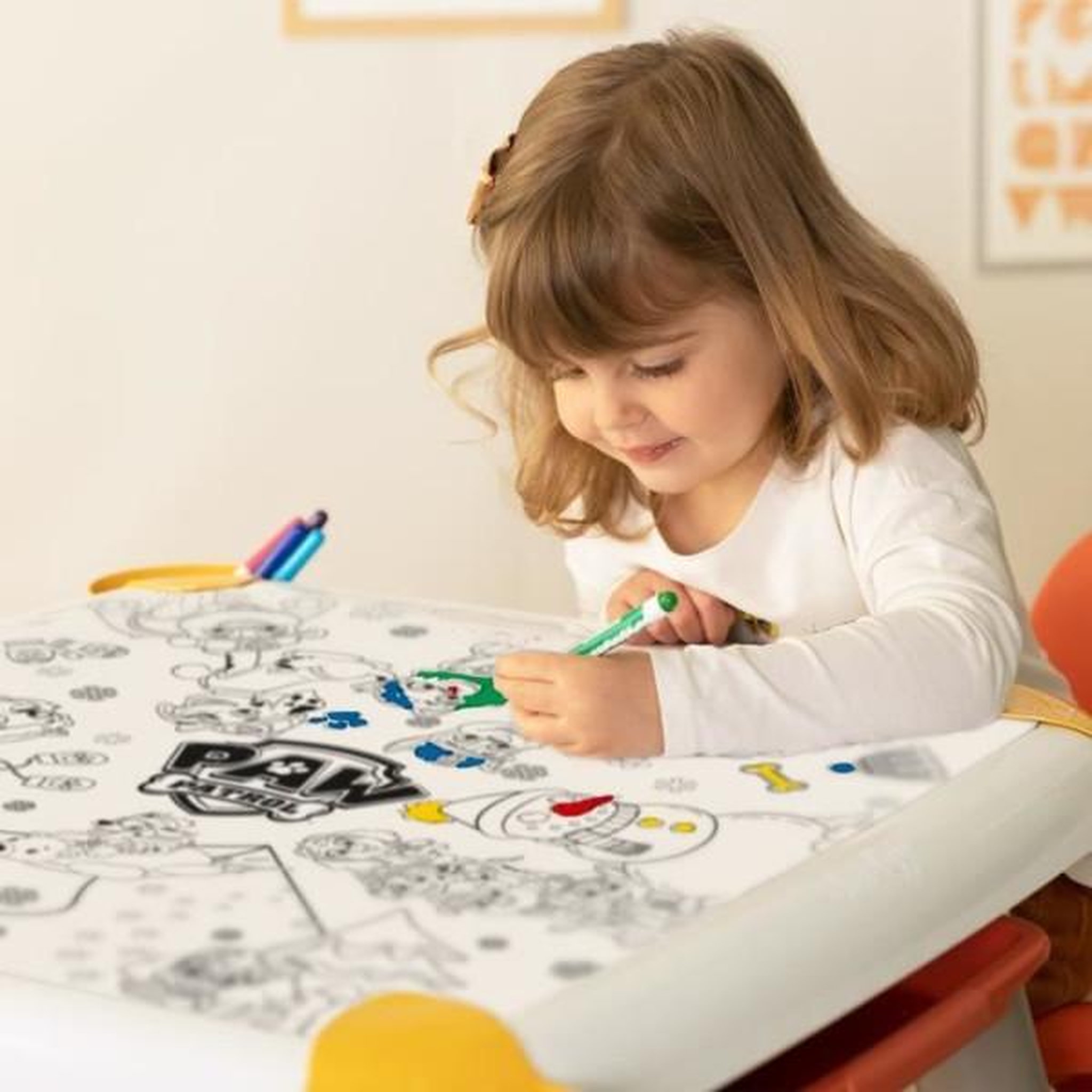 Voir la diapositive 2 : SMOBY Smoby - Recharge Coloriages pour la Kid table créative - 10 feuilles de coloriages Pat' Patrouille
