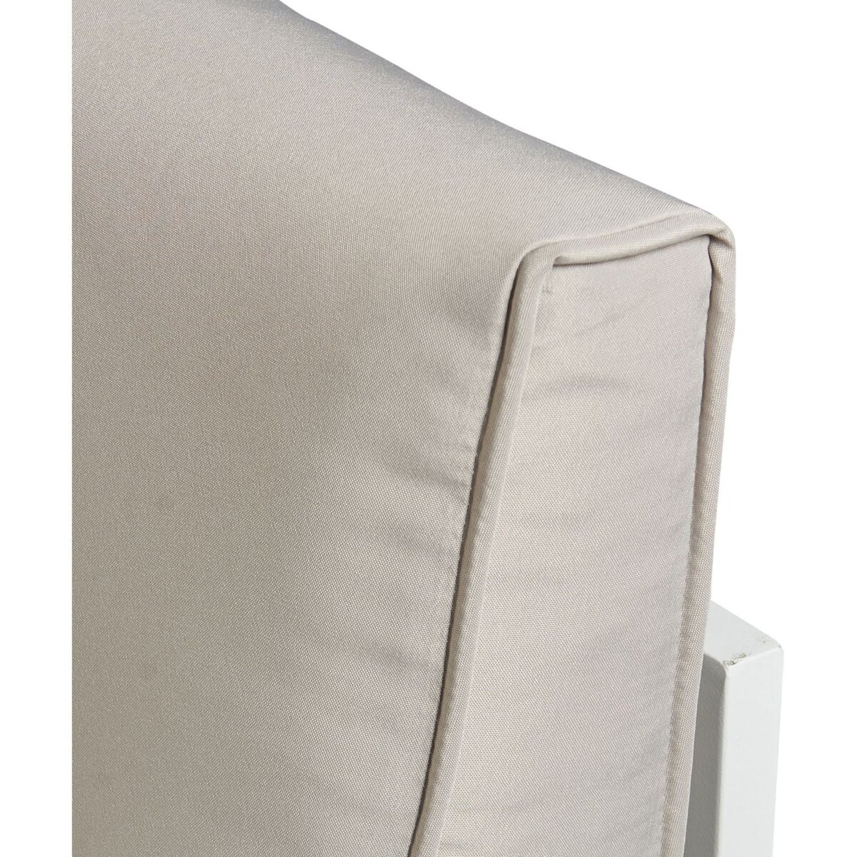 GARDENSTAR Salon bas de jardin 6 personnes blanc LOUNGE