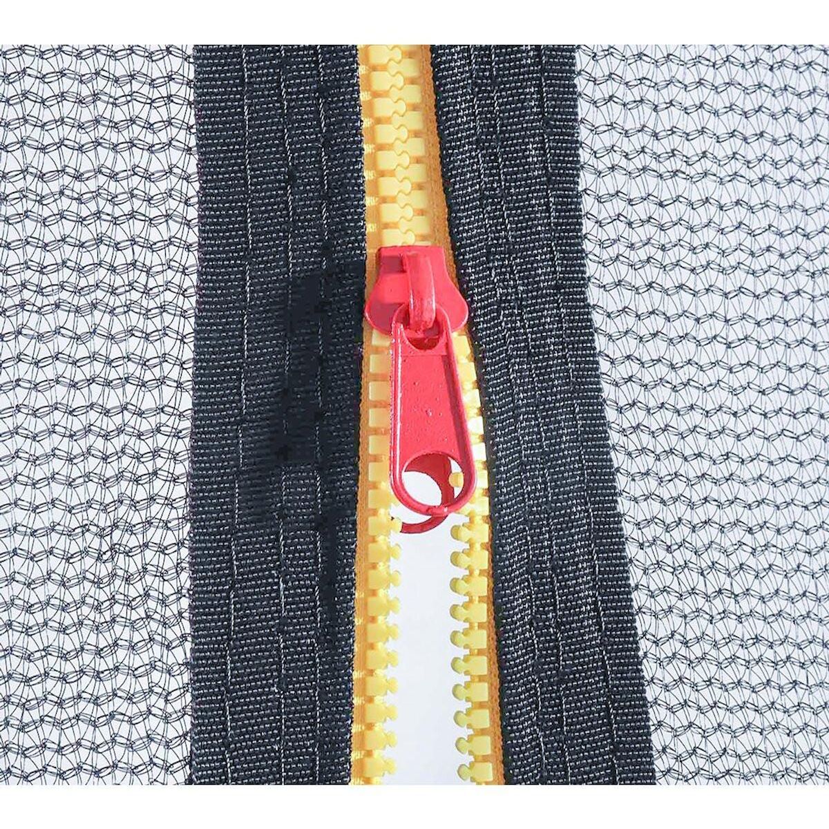 Habitat et Jardin Trampoline avec filet intérieur  jumper  - Ø 4,25 m - Gris