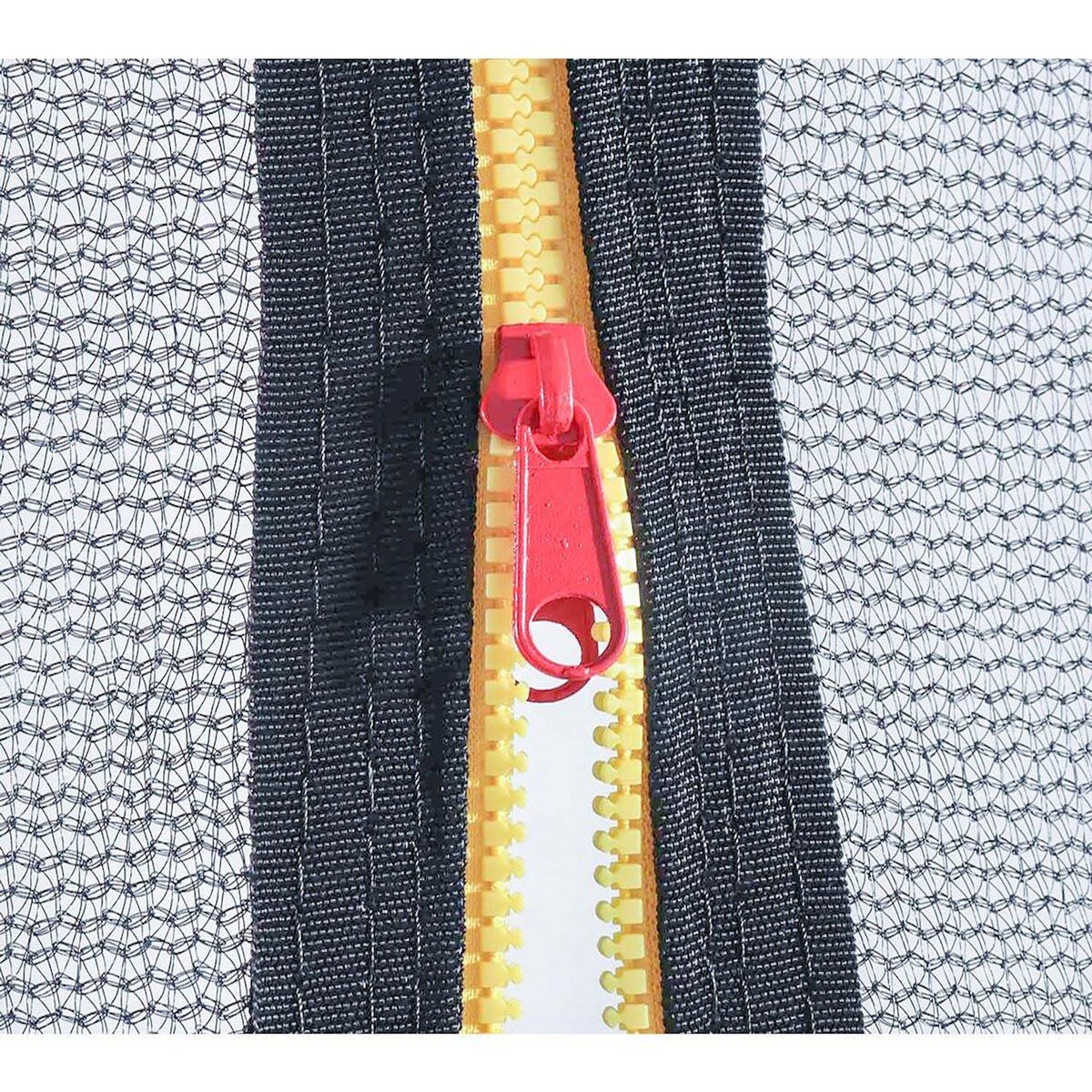 Habitat et Jardin Trampoline avec filet intérieur  jumper  - Ø 4,25 m - Gris