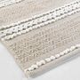 Voir la diapositive 2 : Paris Prix Tapis Déco  Blanca  120x170cm Naturel & Blanc