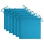 Voir la diapositive 4 : VIDAXL Chaises a manger d'exterieur lot de 6 et coussins Acacia massif