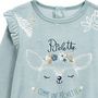 Voir la diapositive 4 : Petit Béguin Pyjama bébé 2 pièces en velours Bichette