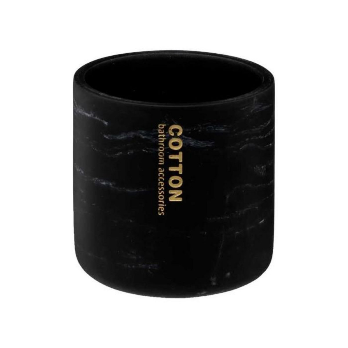 FIVE Pot à Coton en Bambou  Léa  10cm Noir