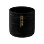 Voir la diapositive 2 : FIVE Pot à Coton en Bambou  Léa  10cm Noir