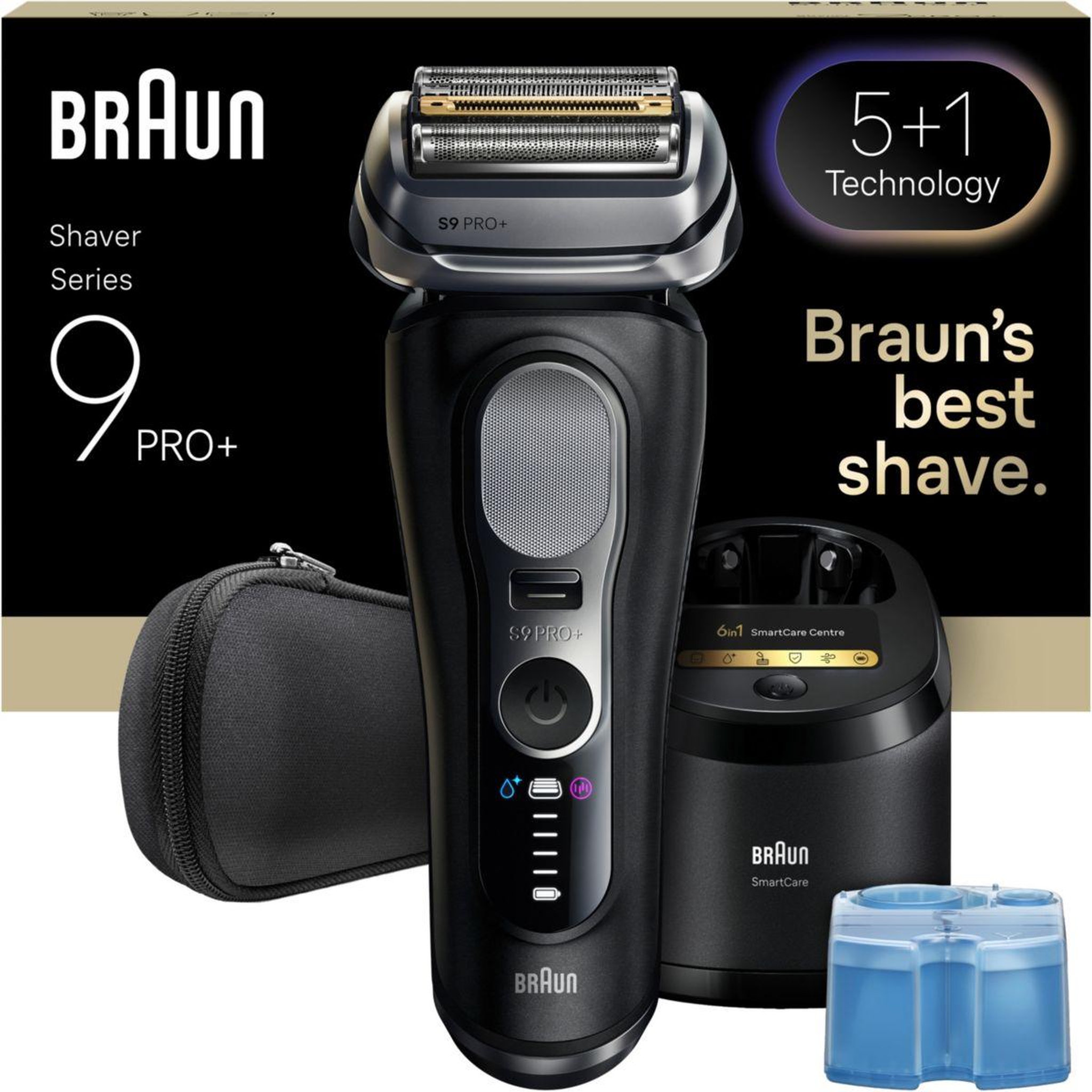 BRAUN Rasoir électrique series 9 9660cc clean&charge