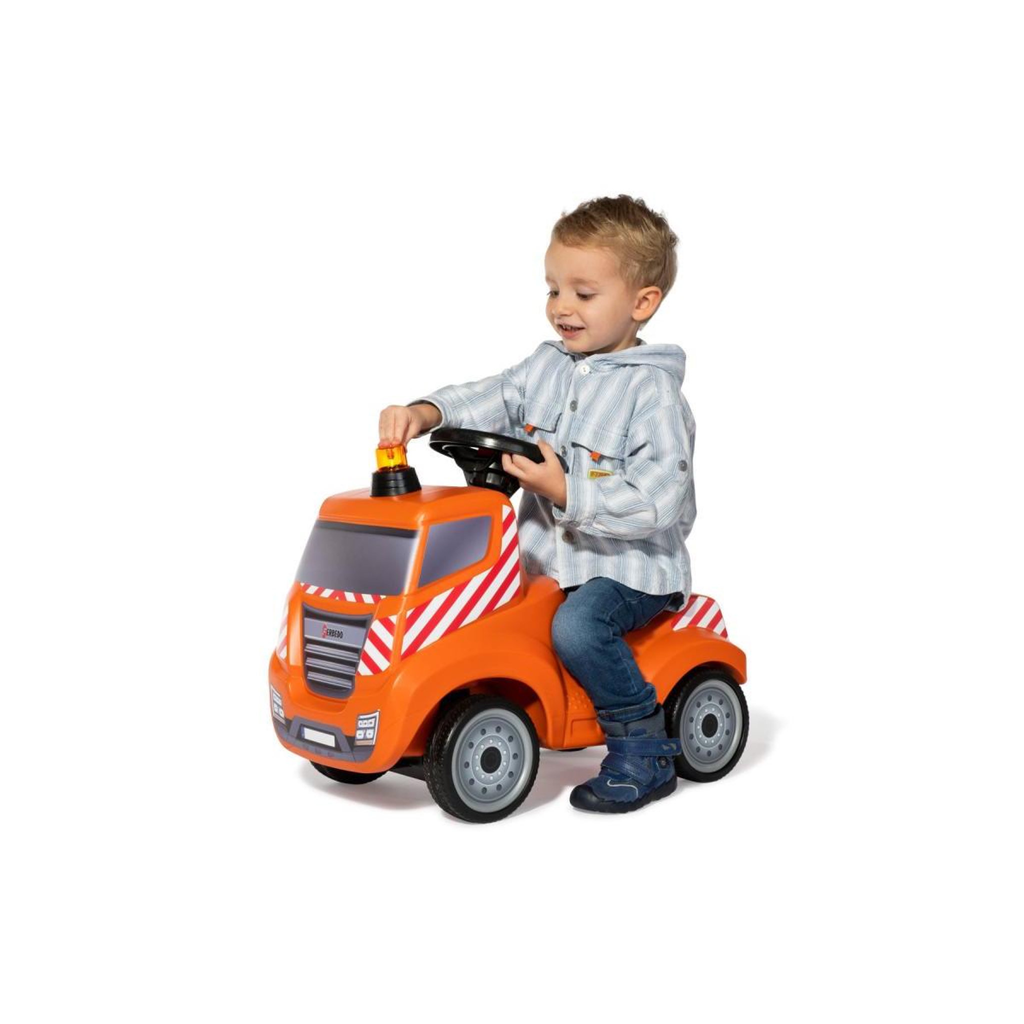 Voir la diapositive 4 : Ferbedo Truck Service orange