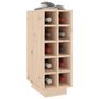 Voir la diapositive 4 : VIDAXL Armoire à vin 23x34x61 cm Bois de pin massif
