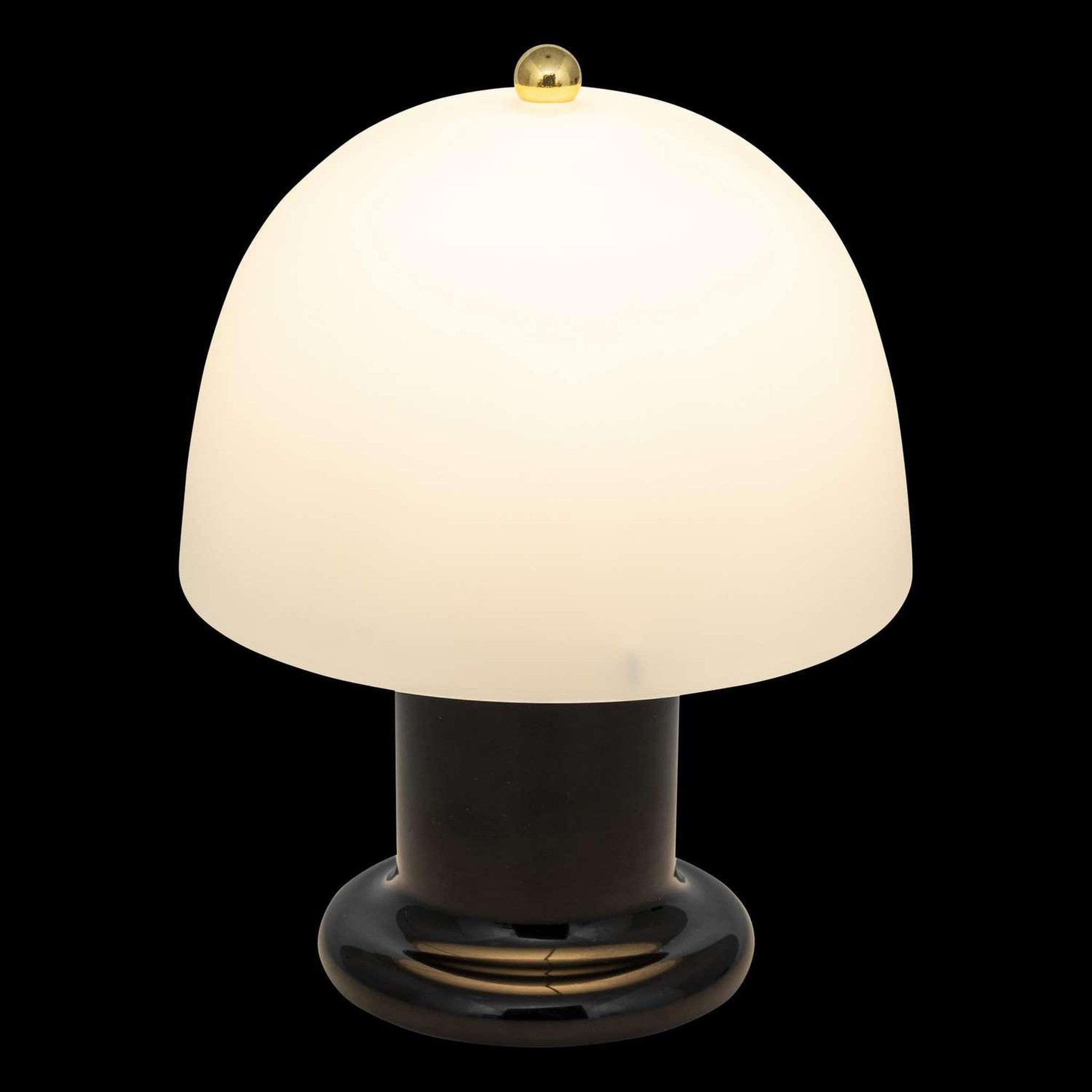 Voir la diapositive 3 : ATMOSPHERA Lampe led à poser seattle - h. 21 cm - noir