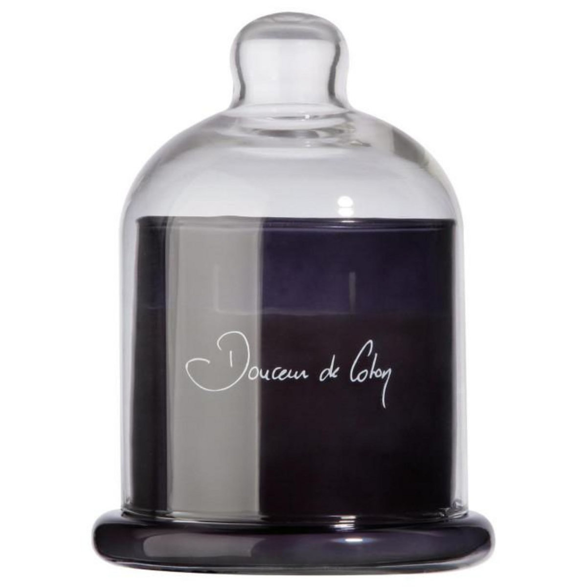 COMPTOIR DE LA BOUGIE Bougie Parfumée sous Cloche  Loyd  650g Douceur Coton