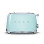 Voir la diapositive 1 : SMEG Grille-pain TSF01PGEU Vert d'eau