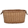 Voir la diapositive 2 : VIDAXL Panier a bois de chauffage poignees de transport 56x40x28 cm