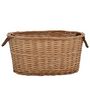 Voir la diapositive 2 : VIDAXL Panier a bois de chauffage poignees de transport 56x40x28 cm