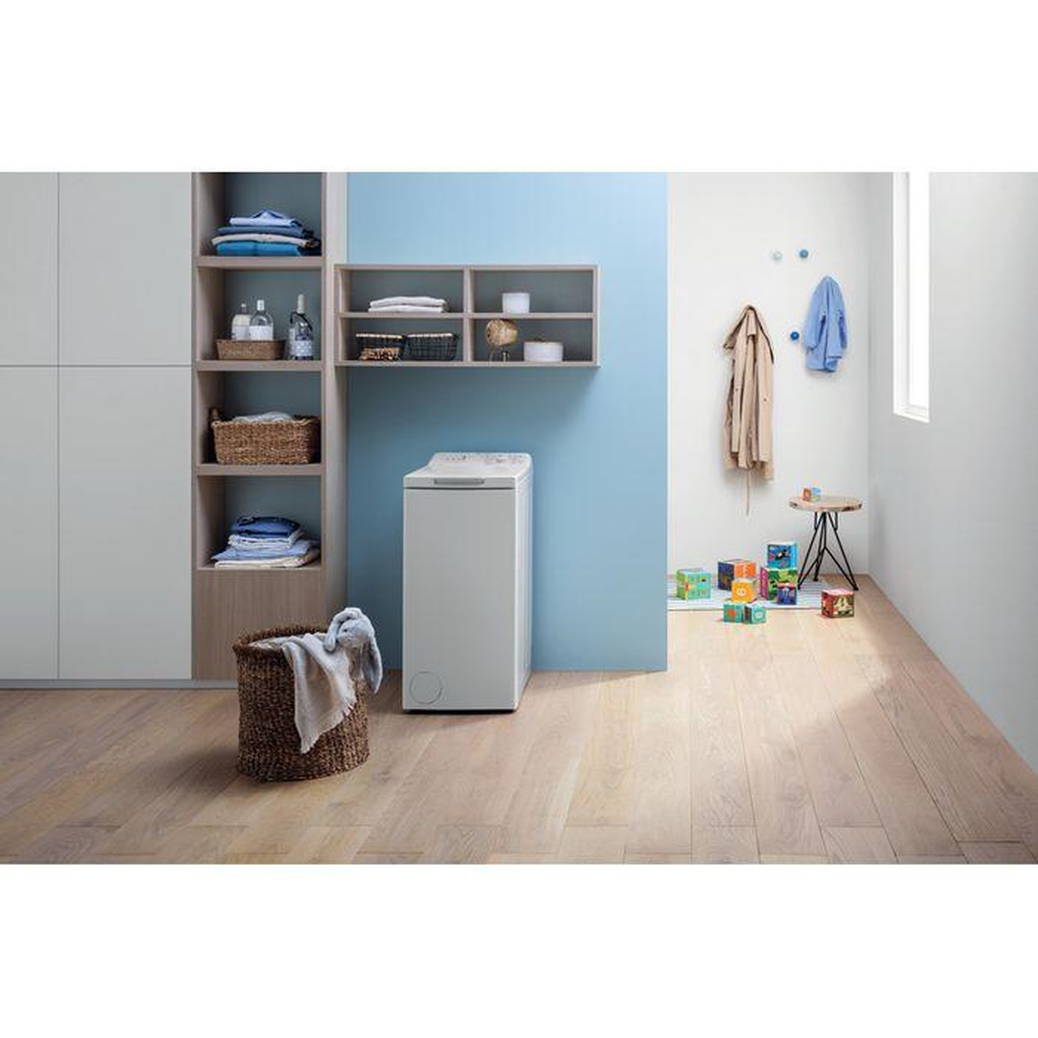Voir la diapositive 4 : Indesit Lave-linge top 7kg 1200 tours/min - btws72200frn