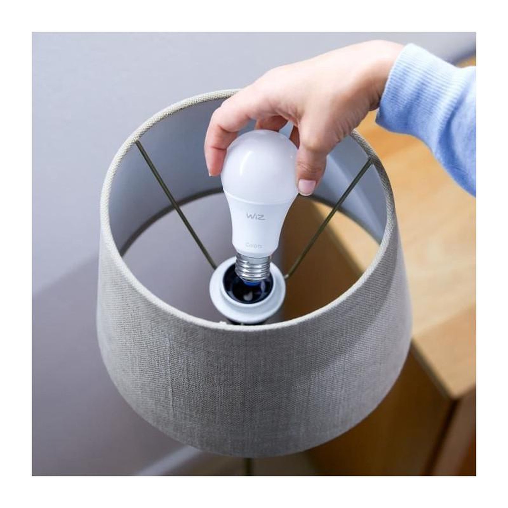 Voir la diapositive 3 : WIZ WiZ Ampoule connectee couleur E27 60W