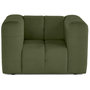 Voir la diapositive 3 : LISA DESIGN Suzano - fauteuil en tissu texturé