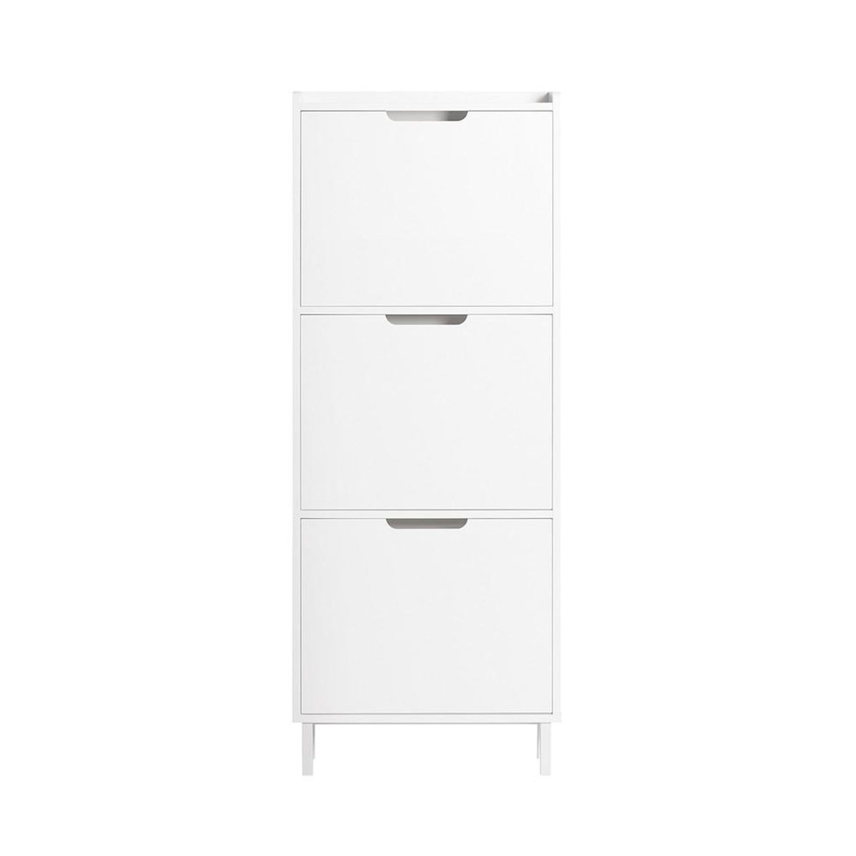 SOBUY SoBuy - Meuble À Chaussures 3 portes - Minimaliste - FSR151-H