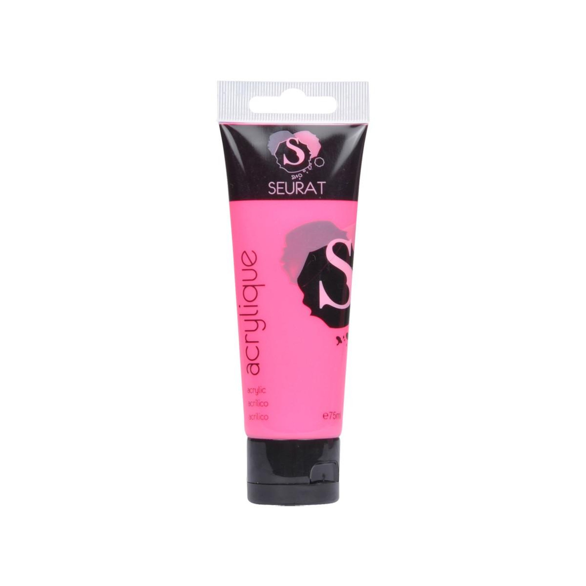 HOMEA Tube de Peinture Acrylique  Matisse  75ml Rose Fluo