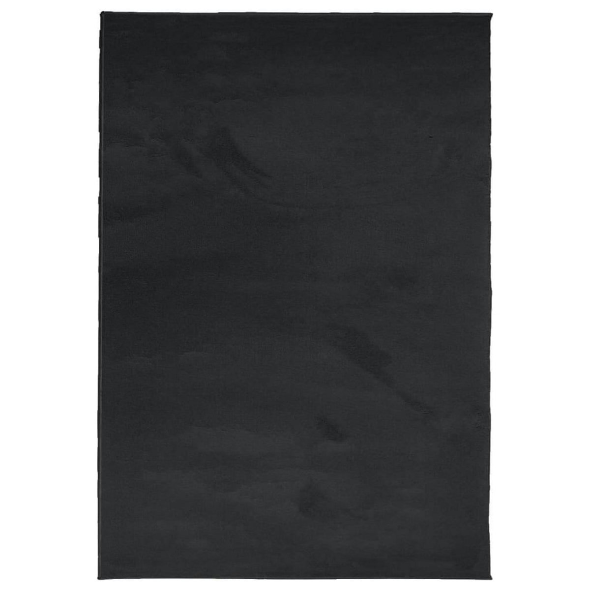 VIDAXL Tapis OVIEDO a poils courts noir 200x280 cm