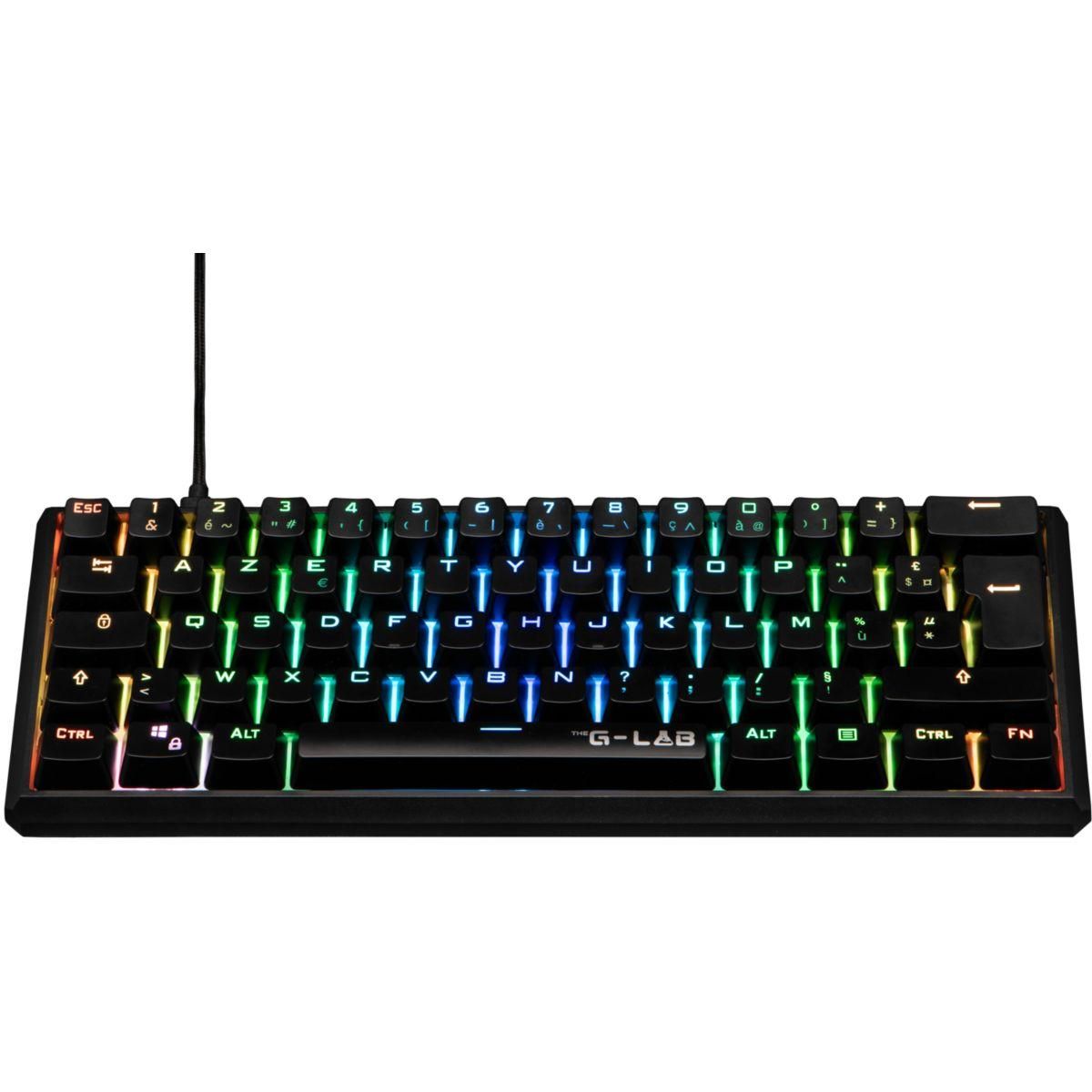 THE G-LAB Clavier gamer KEYZ THALL SM FR