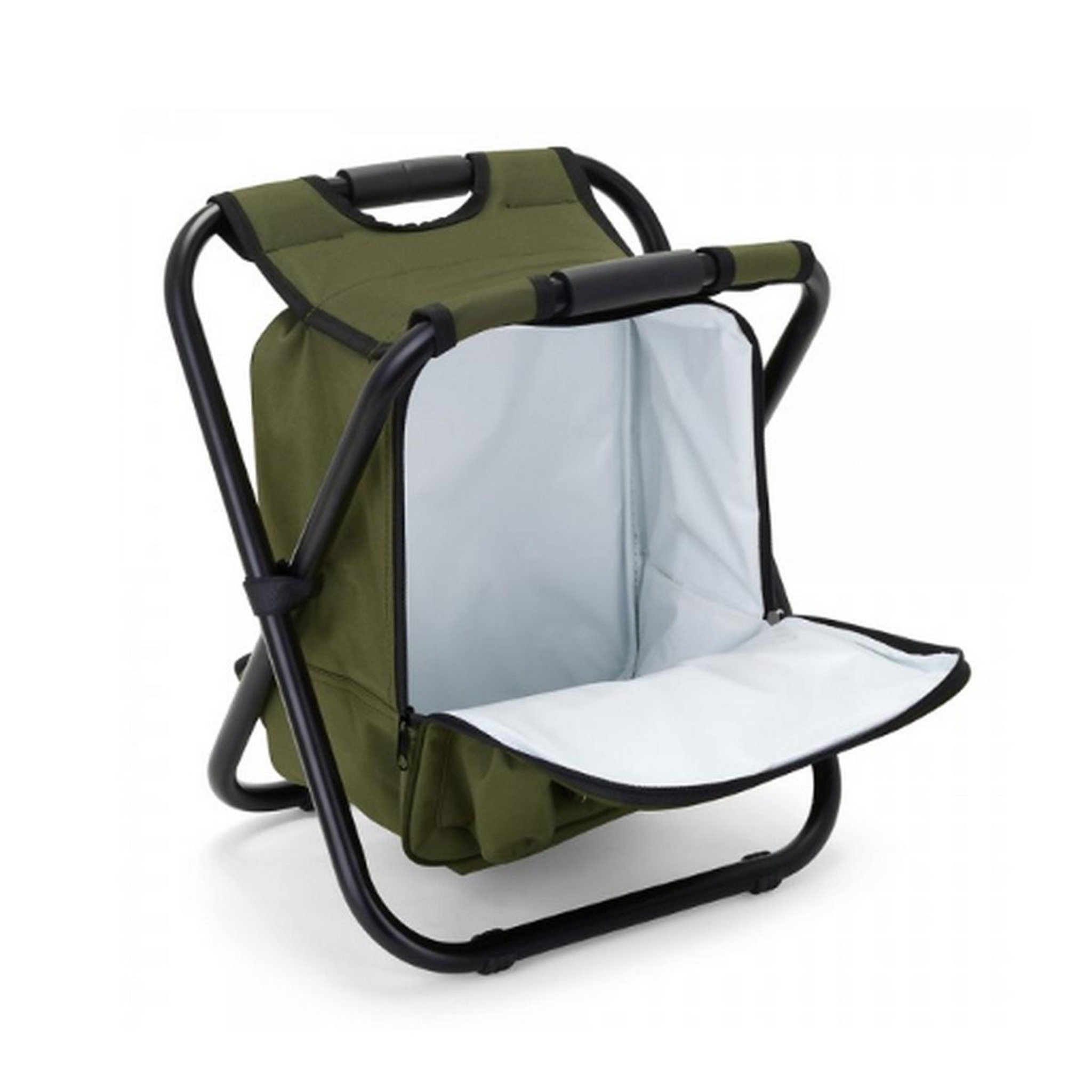 Voir la diapositive 5 : LIVOO Chaise sac à dos isotherme 15l 150kg vert - sep140