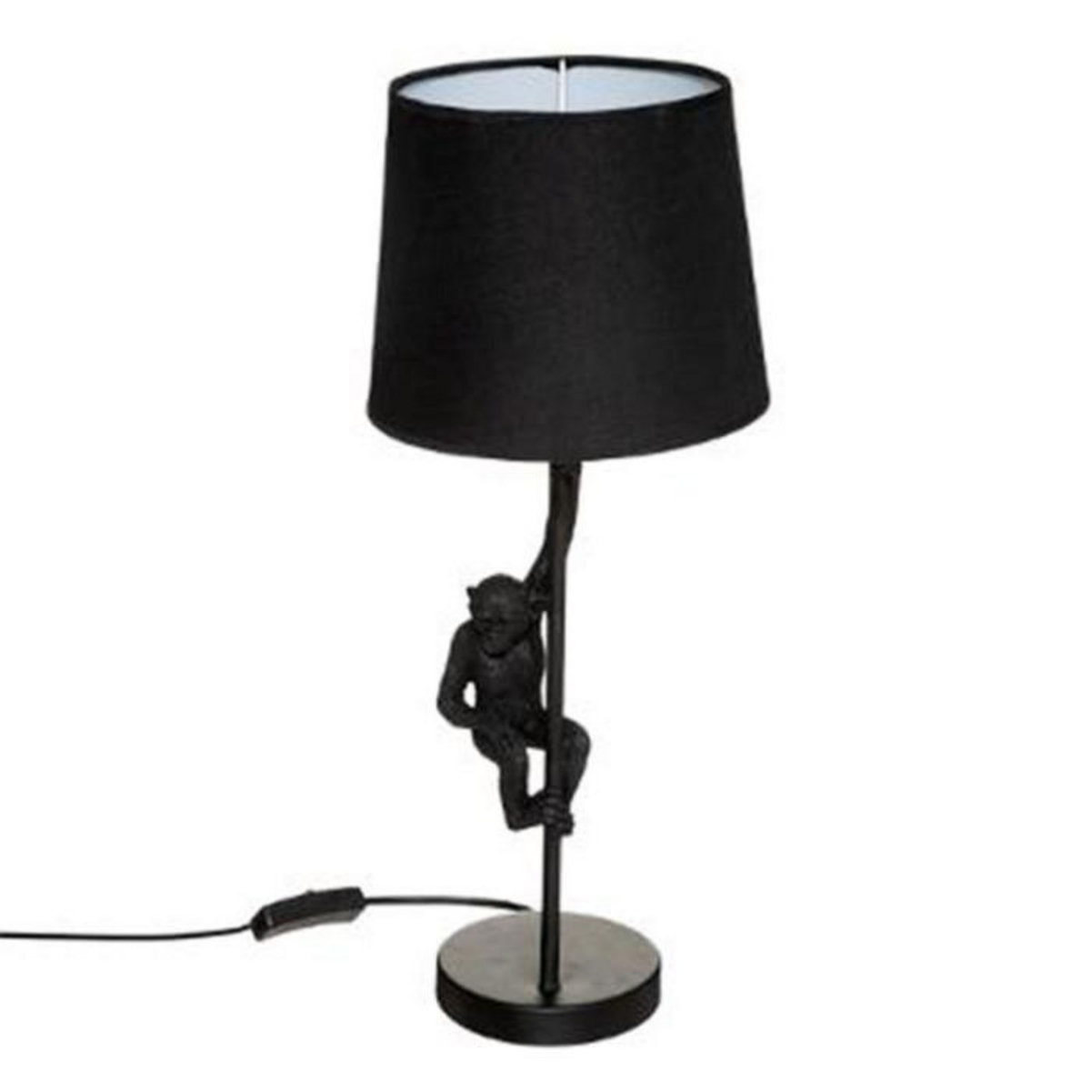 ATMOSPHERA Lampe à Poser Design  Singe  49cm Noir