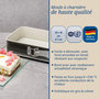 Voir la diapositive 2 : DR.OETKER Moule à gâteau céramique et plat four Dr Oetker Back Trend