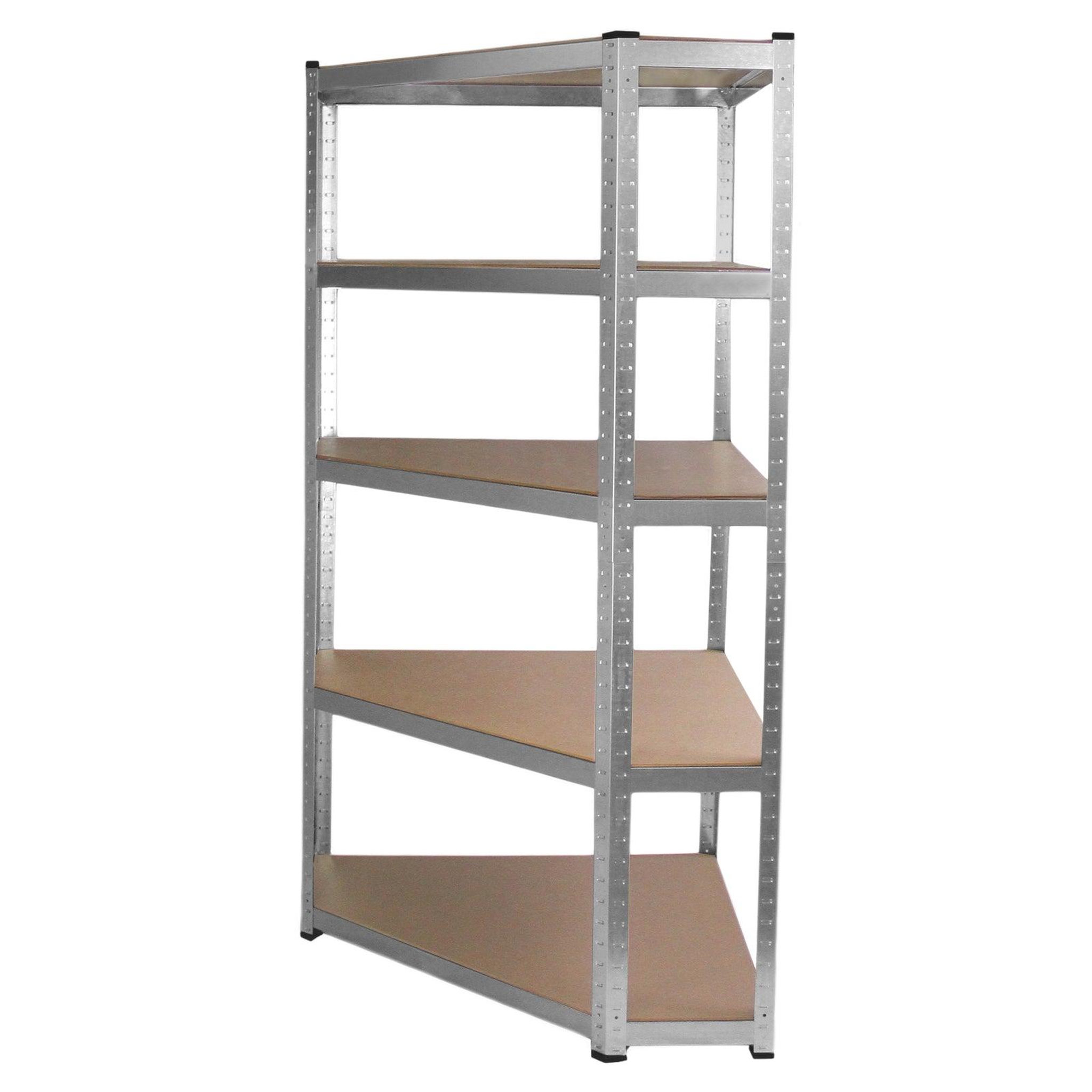 Voir la diapositive 3 : MONSTER RACKING rayonnage d'angle galwix en acier galvanisÉ 90 cm x 30 cm x 180 cm