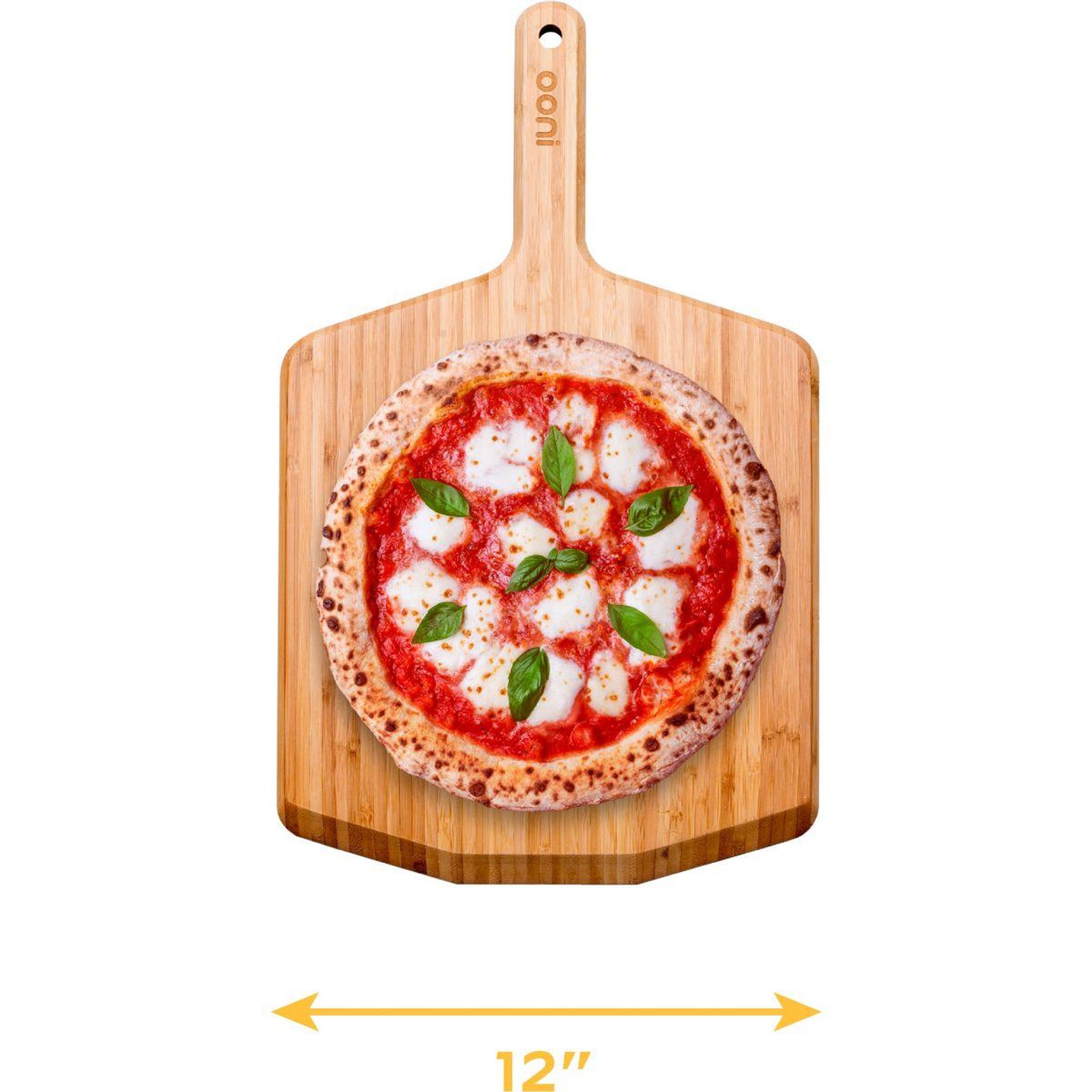 Voir la diapositive 3 : OONI Pelle à pizza à pizza bambou 12 uu-p38200