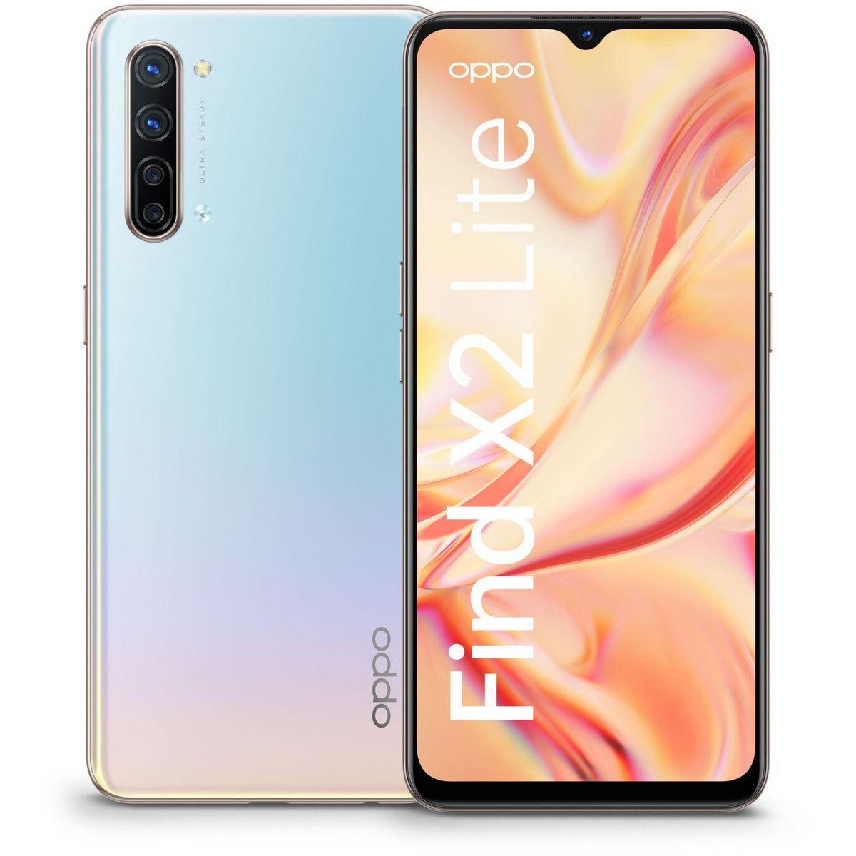 OPPO Find X2 Lite (Mono Sim) Reconditionné 128 Go - Grade A - Blanc