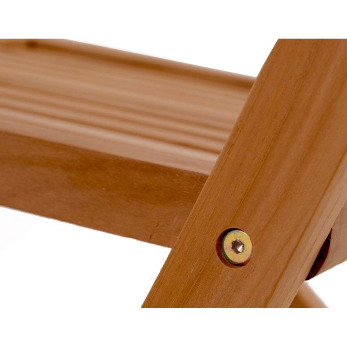 CONCEPT USINE Table de jardin rectangulaire et 6 chaises en teck huilé LUBOK