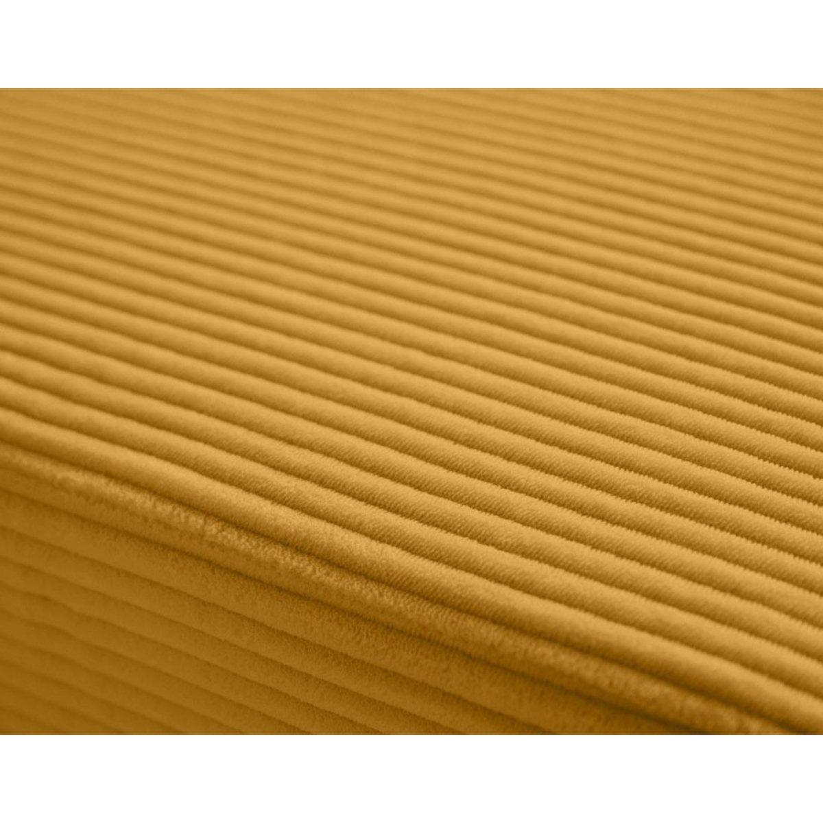 LISA DESIGN Vermont - canapé panoramique d'angle droit - 7 places - en velours côtelé