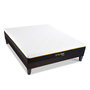 Voir la diapositive 1 : OLYMPE LITERIE OLYMPE LITERIE | Ensemble OLYMPE | Matelas Mémoire de forme + Sommier Bois