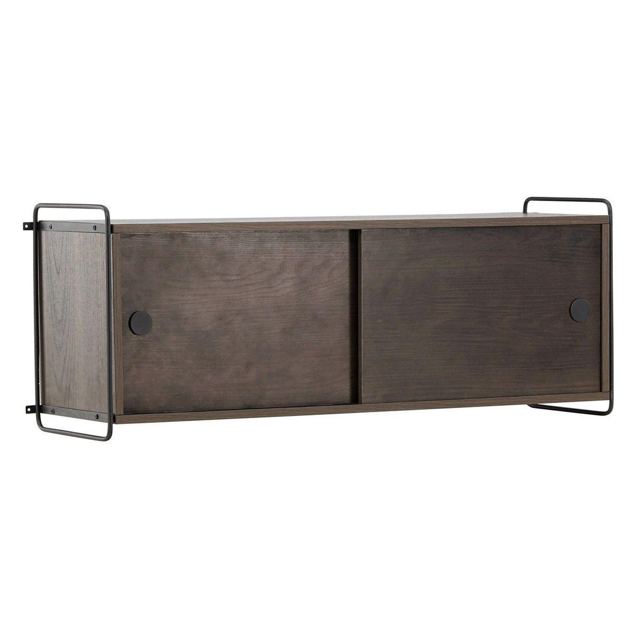 Paris Prix Étagère murale 2 portes  paris  122cm marron foncé