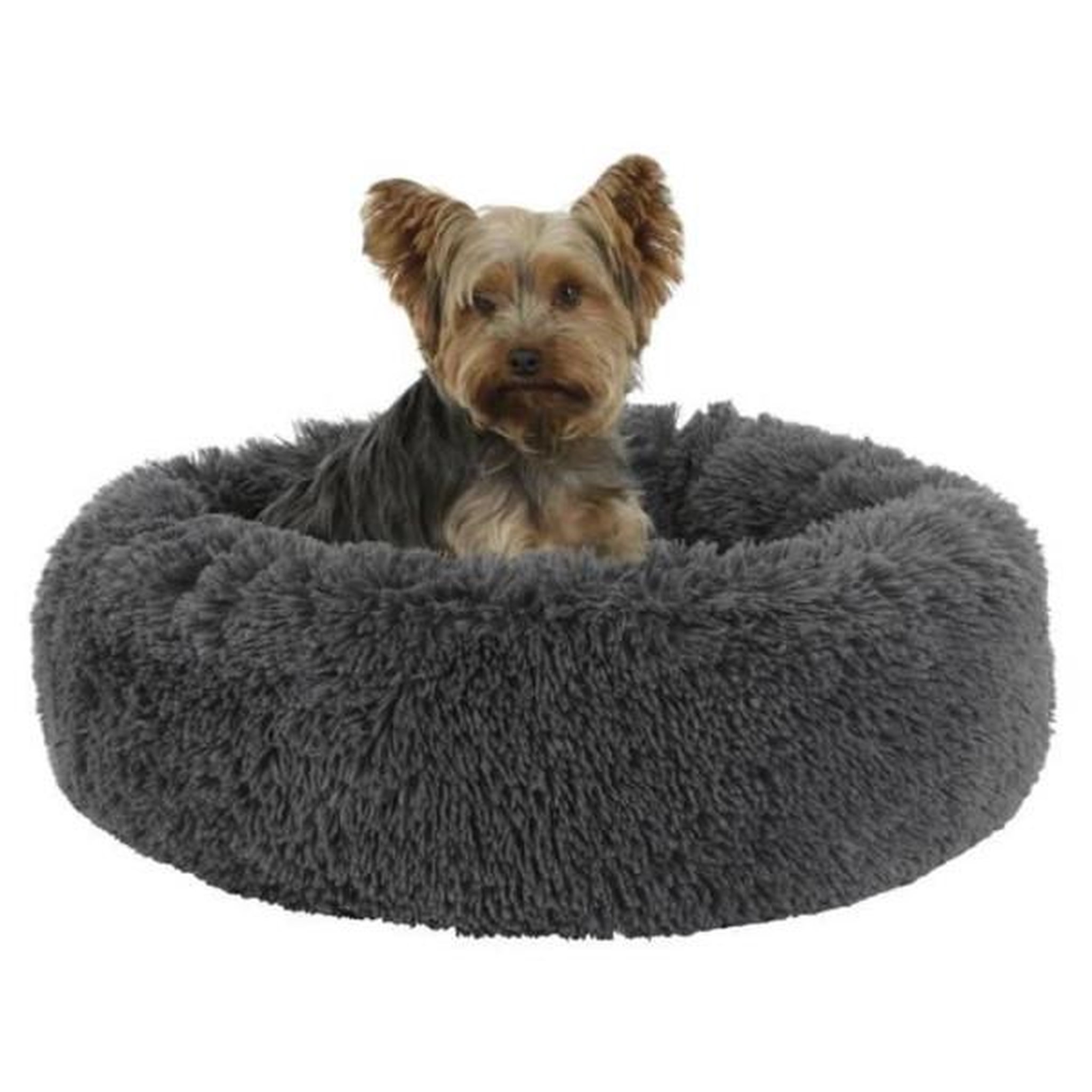 Voir la diapositive 4 : KERBL Corbeille - KERBL - Fluffy - Ø60 x 18 cm - Gris