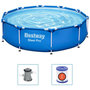 Voir la diapositive 1 : BESTWAY Bestway Piscine Steel Pro 305x76 cm